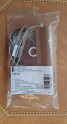 Buderus glühzünder komplett - glühzünder,