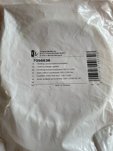 Dichtung kondenswasser - kondenswasser, gb